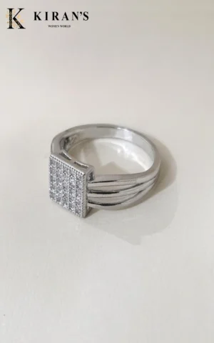 Silver Shine | Square Ring