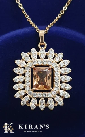 Floral Leaf | Premium Pendant