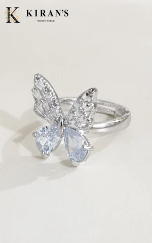 Blue Shine | Butterfly Ring