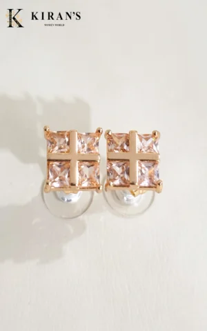Light Pink | Squares Earring