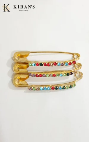Multi Gems | Safety Pins