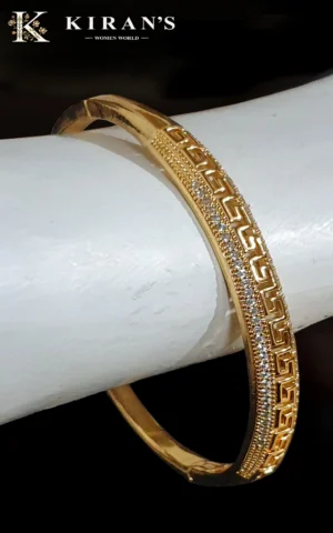 Golden Pattern | Slim Bangle