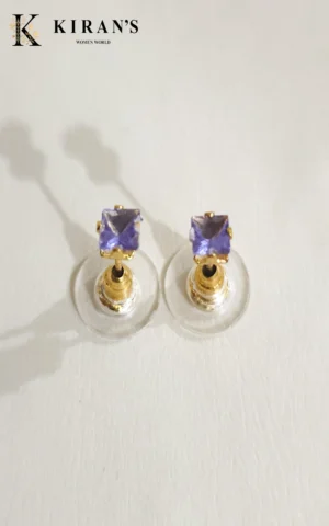 Light Purple | Square Earring