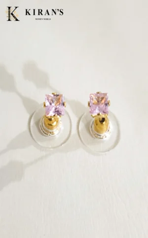 Light Pink | Square Earring