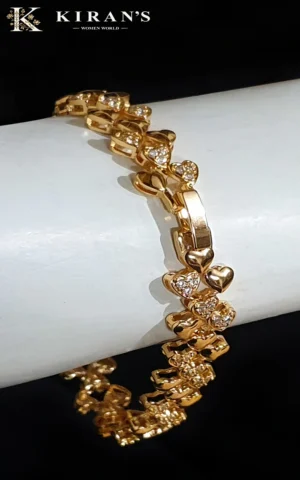 Golden Stone Floral | Premium Bracelet