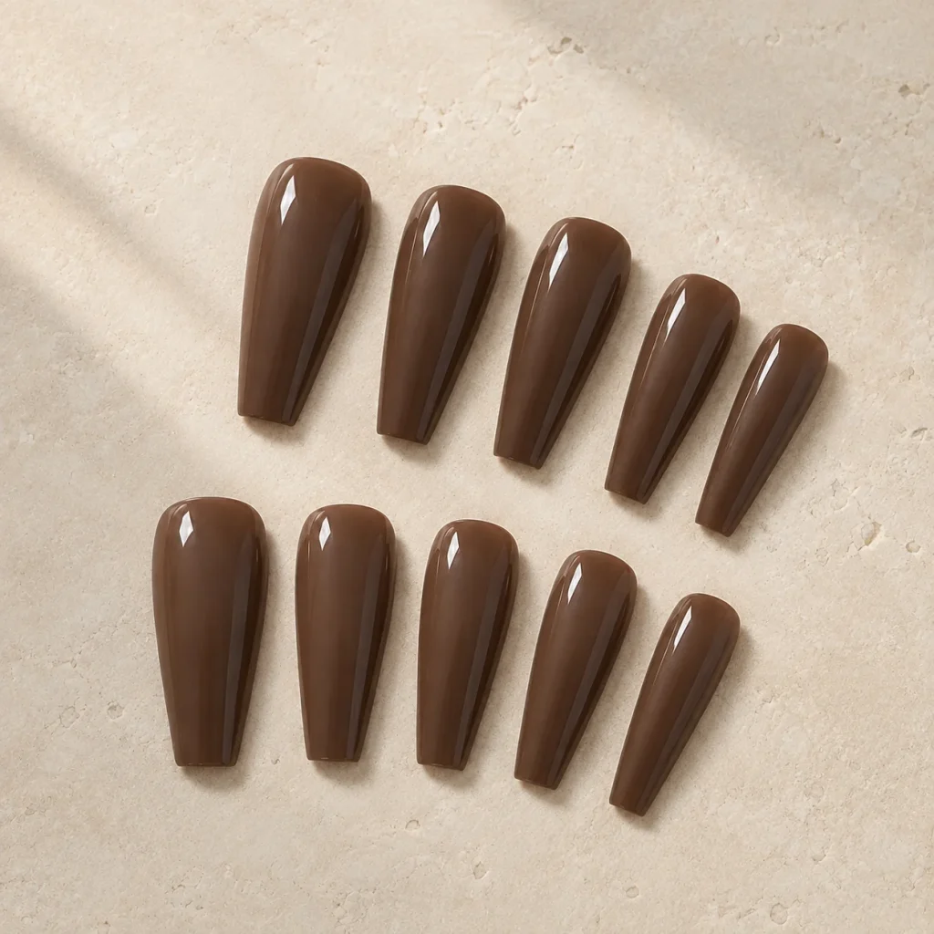 Press-on nail design NAIL-008 — alternate view