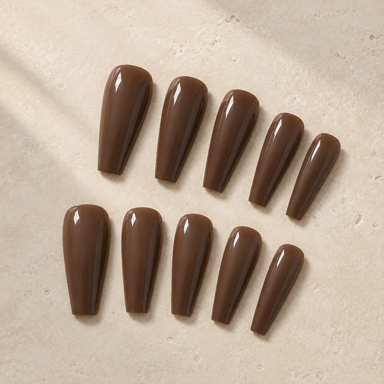 Press-on nail design NAIL-008 — alternate view
