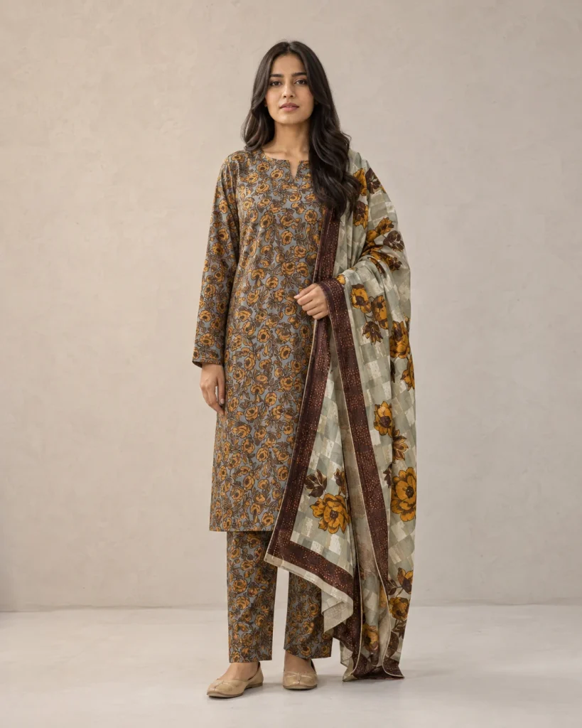 Saffron Dream winter suit.
