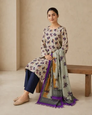 Modelled styling of 30 fabric.